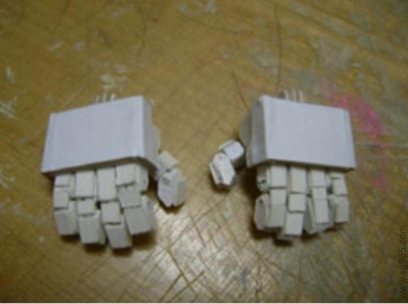 高达全关节活动手掌