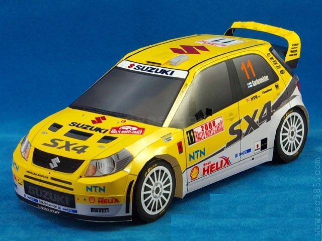 铃木（SUZUKI)SX4 WRC赛车